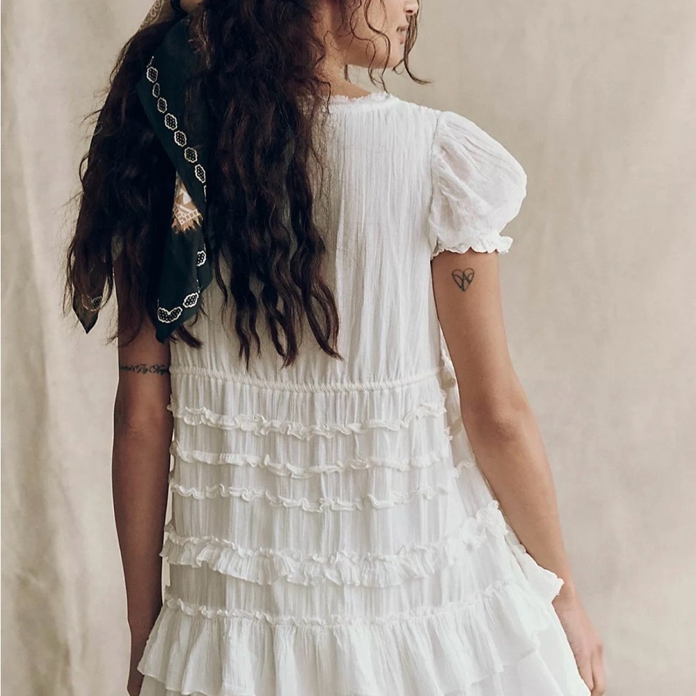 Darcey Tiered Ruffle Babydoll Dress - Picture 2 of 4